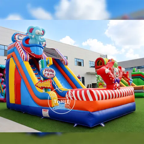 Inflatable Dry Slides