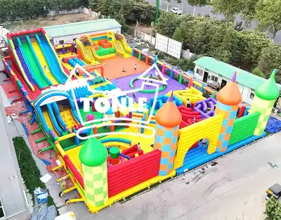 Giant Inflatable Theme Park