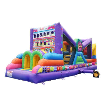 9x3m Inflatable Obstacle Course for Rental Business