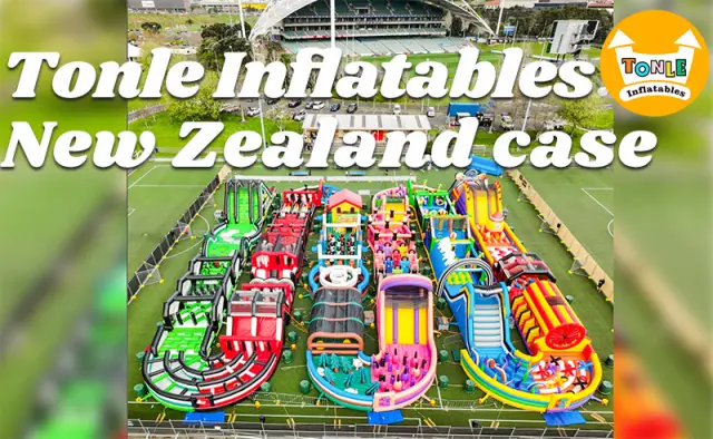 Inflatable Park project in New Zealand