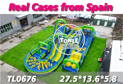 Inflatable Obstacle Course project in Spain