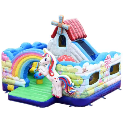 Tonle commercial Unicorn Inflatable Play Center for kids