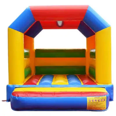 Classic Bouncy Castle — 12ft Compact Inflatable Jump House for European Home Use, Small Garden Parties & Intimate Family Celebrations