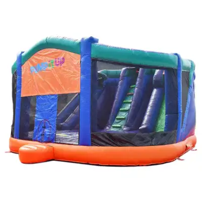 Modular Configurable Inflatable Bouncer Combo System -- Reconfigurable Party Rental for Multi-Event Fleets & Expanding Businesses