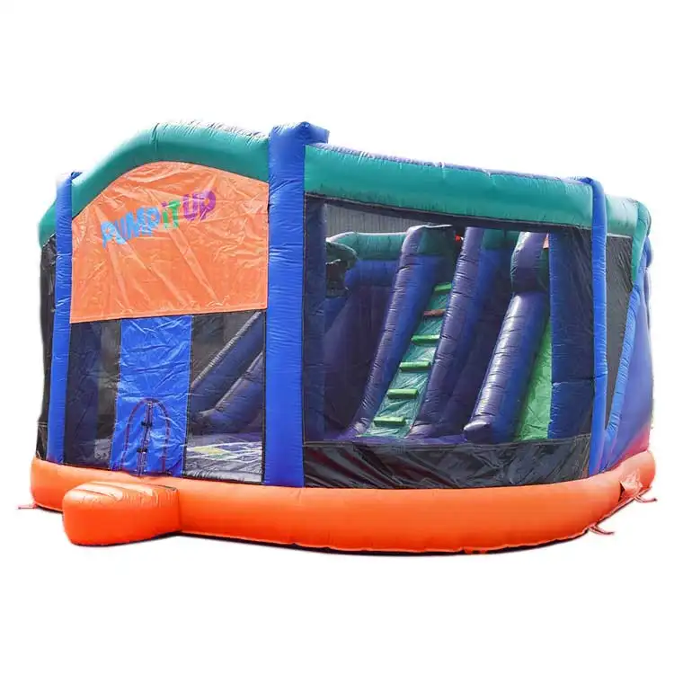 Modular Configurable Inflatable Bouncer Combo System -- Reconfigurable Party Rental for Multi-Event Fleets & Expanding Businesses — photo 1