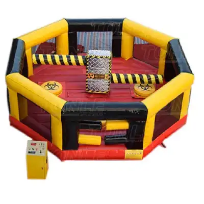 inflatable last man standing sweeper game