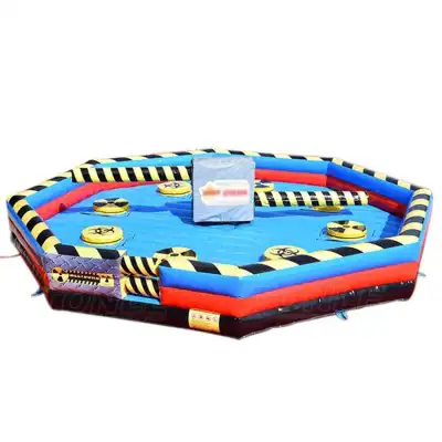 total wipeout inflatable meltdown