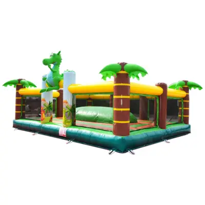 dinosaur jungle inflatable soft mountain
