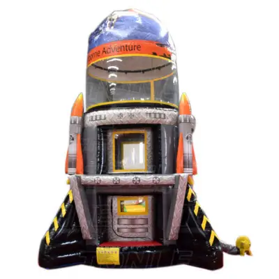 4.2x6.3m Rocket Inflatable Game for Rental Operators