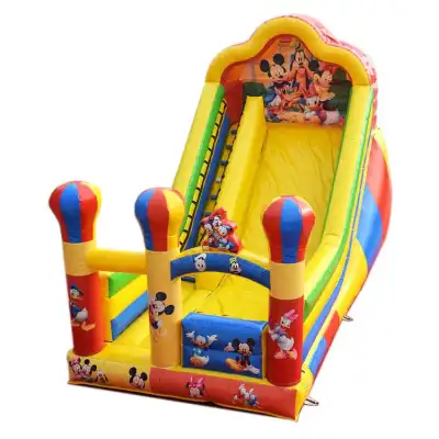 25ft Mickey Mouse Inflatable Slide for Rental Companies