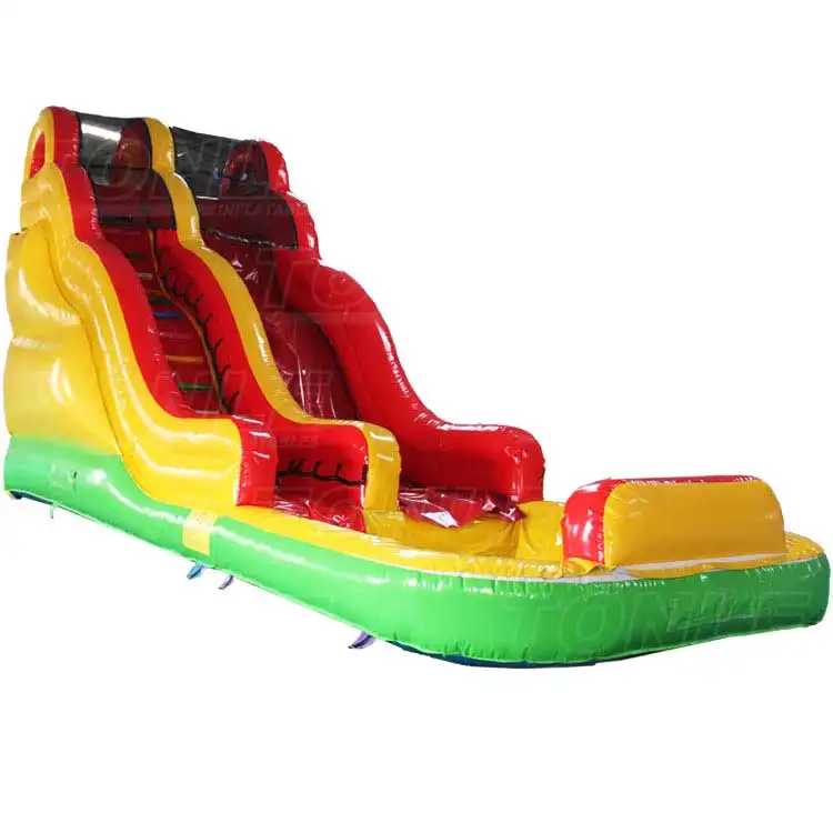 yellow water slide — photo 1