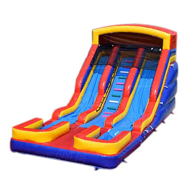 dual lane water slide — photo 1