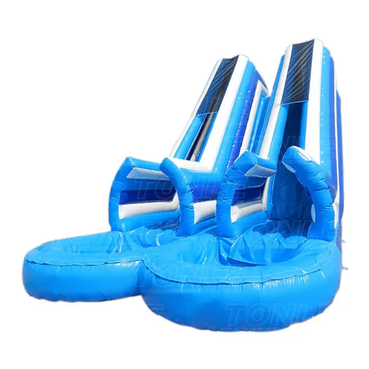 double tube water slide — photo 1