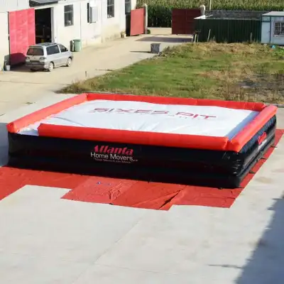 Inflatable Air Bag Landing Pad