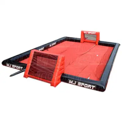 inflatable football field