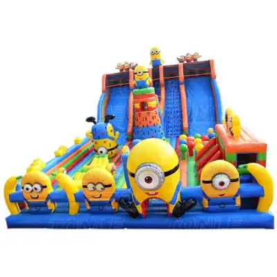minion inflatable playground