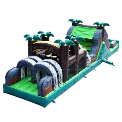Custom Jungle Obstacle Course - 12m Inflatable