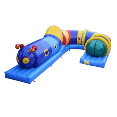 caterpillar inflatable tunnel