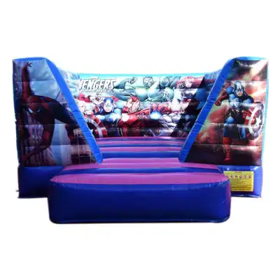 the avengers inflatable castle