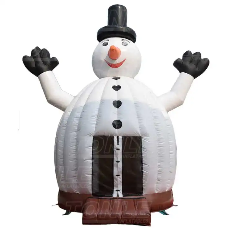 snowman bouncy castle — photo 1