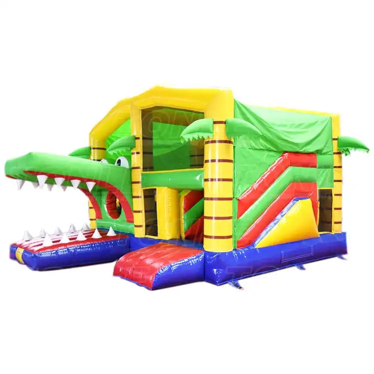 crocodile bouncy slide combo — photo 1