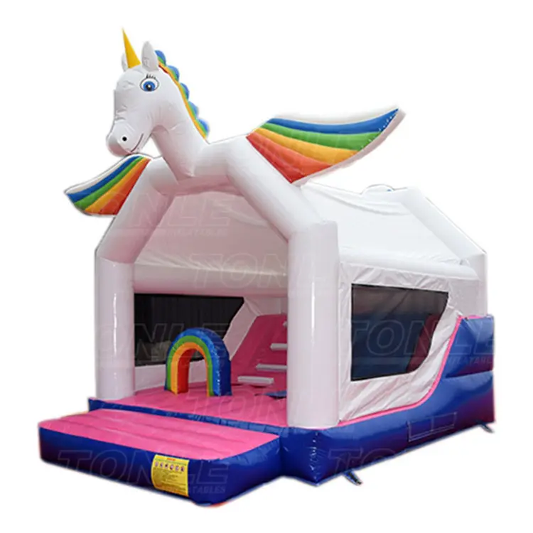 unicorn bouncy castle — photo 1