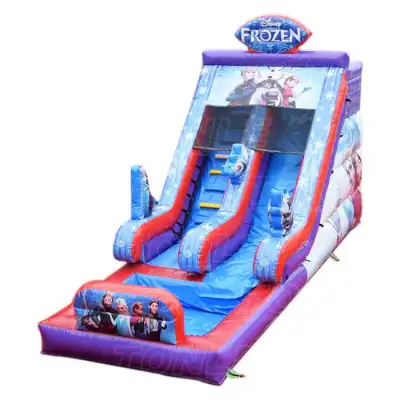 frozen water slide