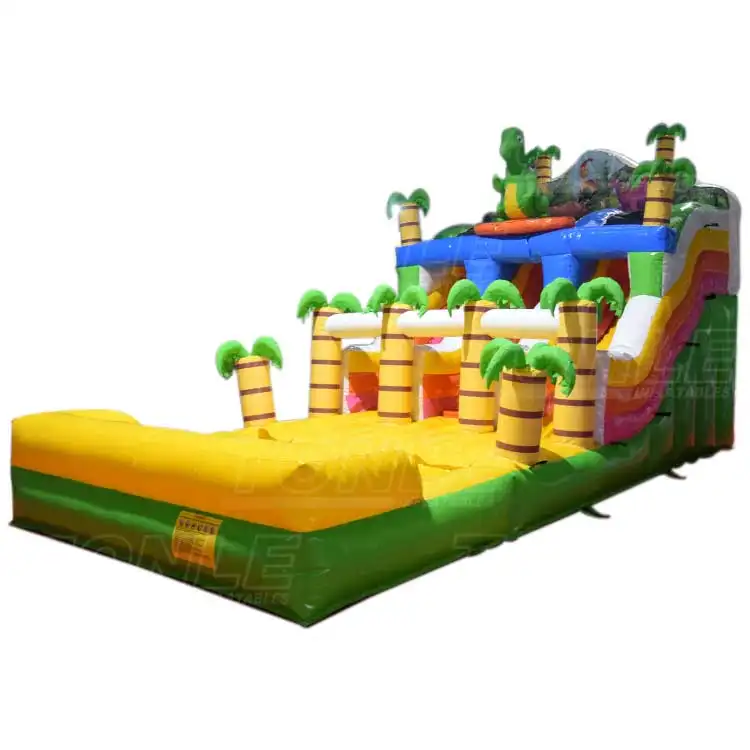 dinosaur jungle dual slide — photo 1
