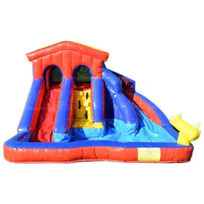 splash pool dual slide