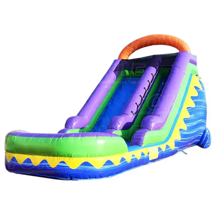 marble inflatable water slide — photo 1