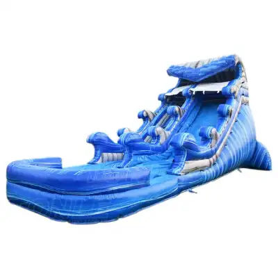 blue wave water slide