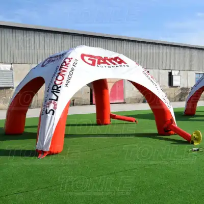 6m 4leg inflatable spider tent