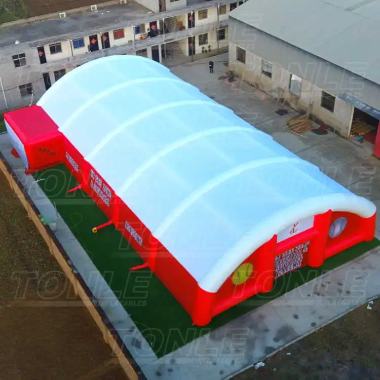 giant inflatable tennis court tent — photo 1