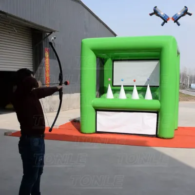 inflatable archery tag game