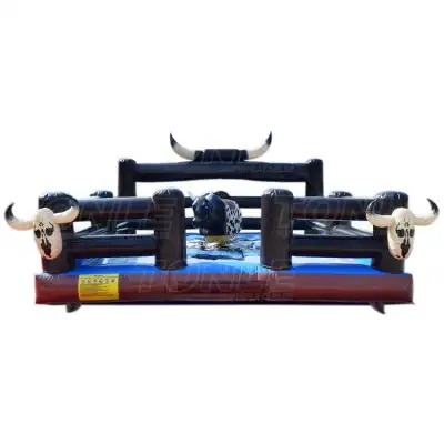 5x5m Inflatable Mechanical Bull for Event Rentals