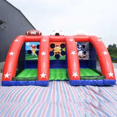 inflatable 3 in 1 sports game