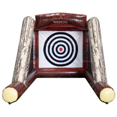 Custom Inflatable Axe Throwing Game - 2.5x2.5m PVC
