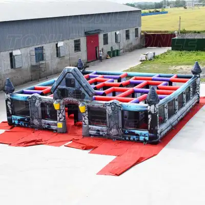 Zombie Labyrinth Inflatable Maze