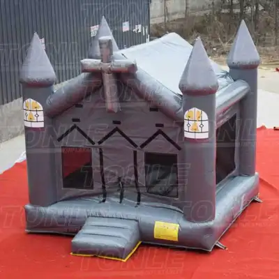 Church Bounce House — 13ft Faith-Based Inflatable Bouncer for Ministry Events, Vacation Bible School, Fellowship Gatherings & Community Outreach