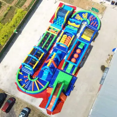 36m Inflatable Obstacle Course
