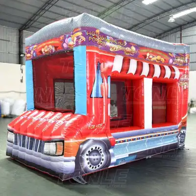 3m Inflatable Food Truck Booth for Vendors