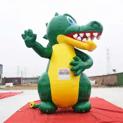 inflatable dragon