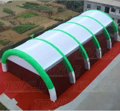 inflatable paintball bunker tent
