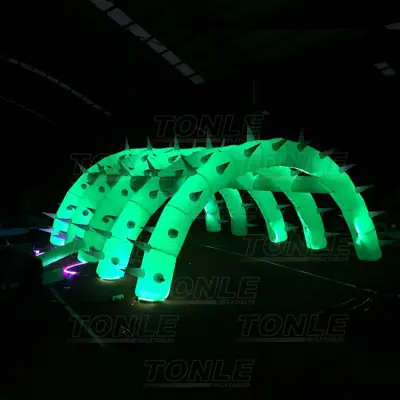 inflatable lighting arch