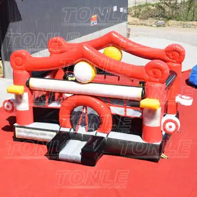 karate inflatable bouncer jumper