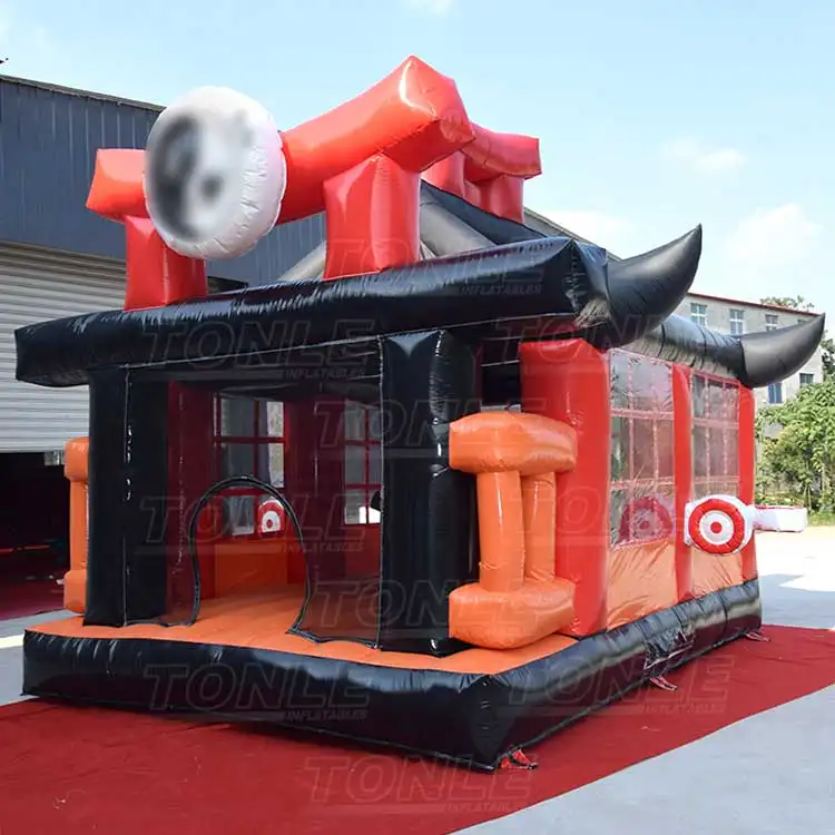 karate junior ninja warrior inflatable bounce house — photo 1