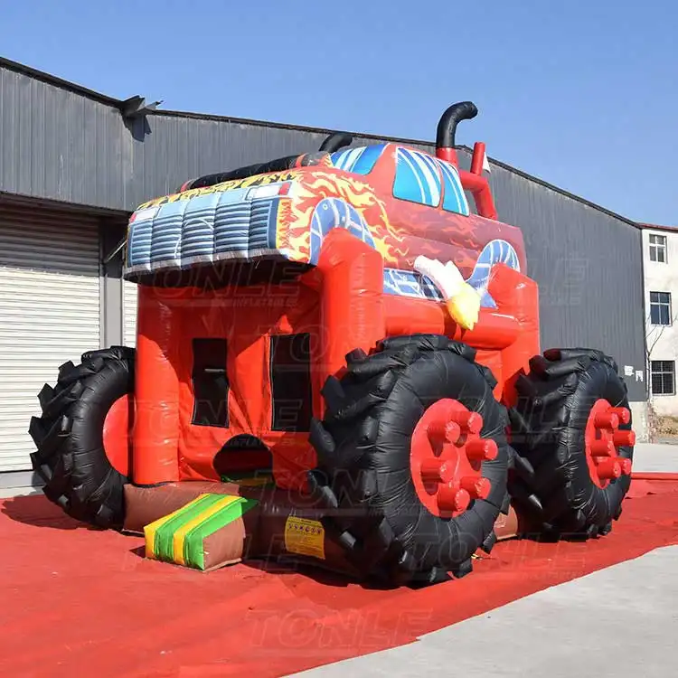 monster truck bounce house — photo 1