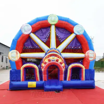 Ferris Wheel bouncer slide combo