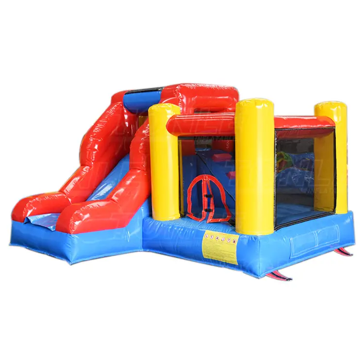 mini inflatable bouncer slide combo — photo 1