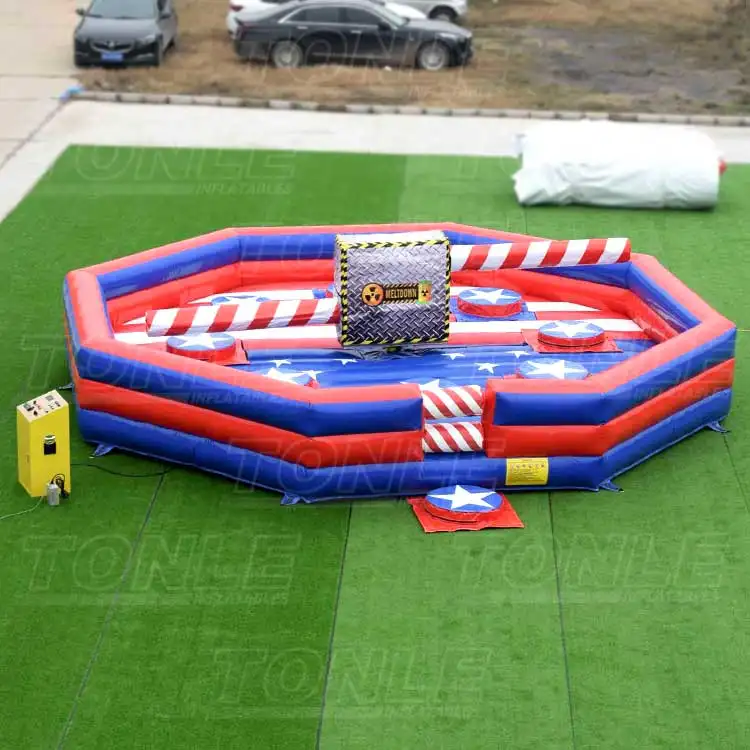 custom inflatable wipeout game — photo 1